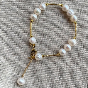 Karly Freshwater Pearl Bracelet - image
