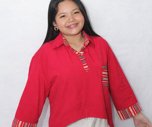 Hanah Kalinga weave blouse - image