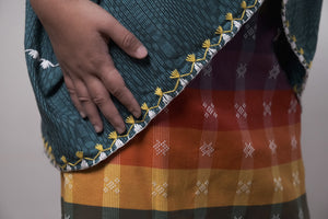 Kalinga Rainbow Wrap-Around Skirt - image