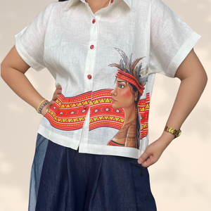 Ifugao Polo Blouse - image