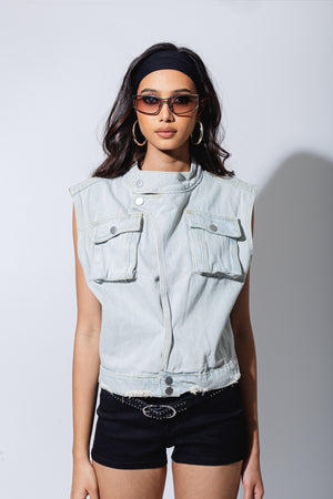 Ryder Denim Top - image