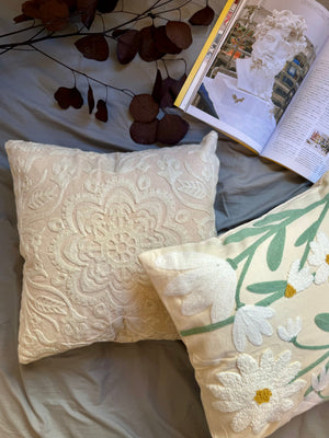 Embroidered Throw Pillowcases - image