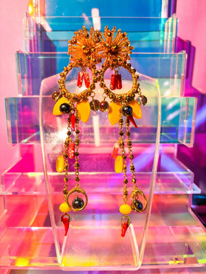 Firedancer Earrings - image