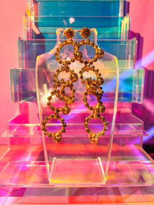 Gold Eternal Earrings - image