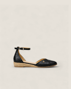 Ostria Luxe Demi Flat in Black - image