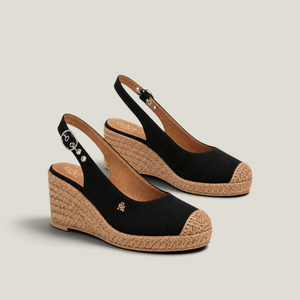 Bout Tissé Slingback 75 in Noir - image