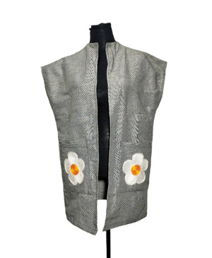 INABEL VEST DAISY POCKETS - image