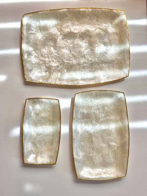 Capiz Bar Serving Tray - image