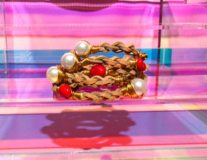 Felicity Bracelet in Coral Sand - image