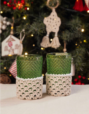 Christmas Glass Cozy - image