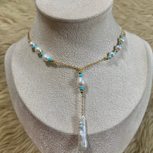Zerie Freshwater Pearl Necklace - image