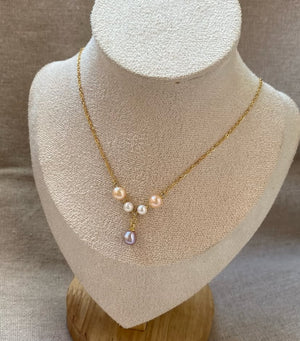 Freya Freshwater Pearl Necklace - image