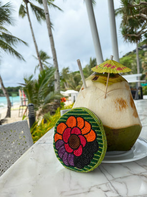 KUTCHINTA (Fully beaded coin purse/wallet) - image