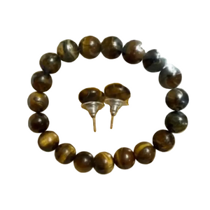 TIGER'S EYE STONE OF COURAGE - image
