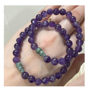 Wu Lou gourd & amethyst - image