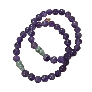 Wu Lou gourd & amethyst - image