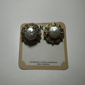 FWP Earrings Coin Round 032 - image