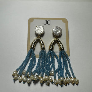 FWP Earrings Blue Tase 033 - image
