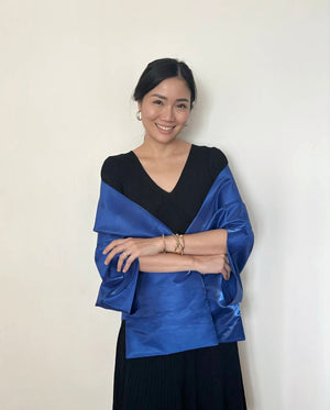 Multi-Way Kimono in Blueberry - image