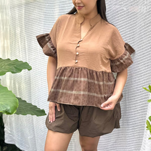 Inabel Peplum Top - image