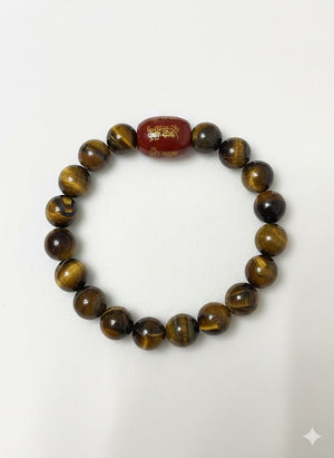 GAB & GAB 24K TIGER EYE WITH TAI SUI STONE - image