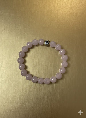 ROSESQUARTZ WITH EVIL EYE - image