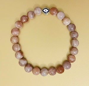 SUNSTONE WITH EVIL EYE - image