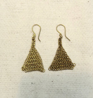 Altair Brass earrings - image