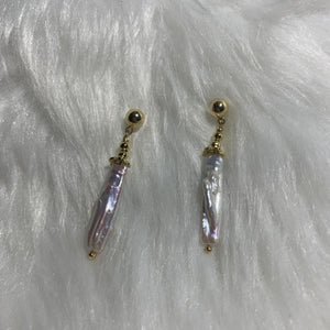 Keishe Stick Pearl Earrings 2 - image