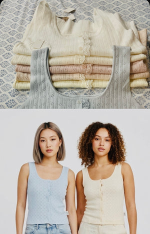 Sleeveless with lace - image