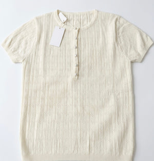 Pearl botton top - image