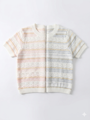 embroidered top blouse - image