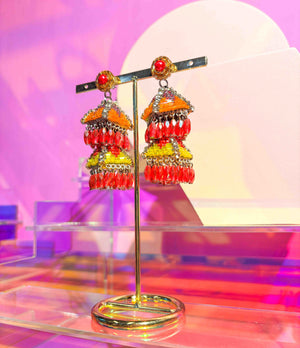 Parasol Earrings in Margarita - image