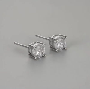 S925 Cubic Zirconia Earrings | SA6 Hamidah’s Pearl PH - image