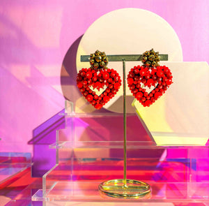 Flamin' Love Earrings - image