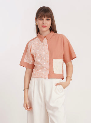 Ceska Top in Salmon - image