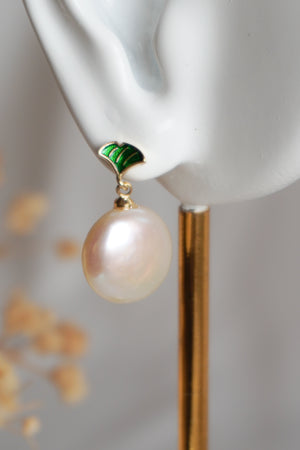 GRACIA Keshi Pearl Earrings - image