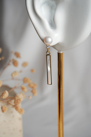 YNES Freshwater Pearl Dangling - image