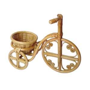 Multipurpose Rattan Bike Basket - image