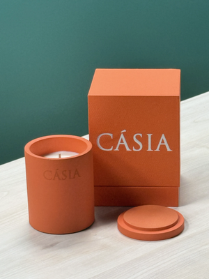 CASIA Spiced Wood Scented Soy Candle - image