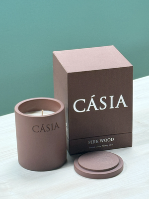 CÁSIA Tobacco Rum Scented Soy Candle - image