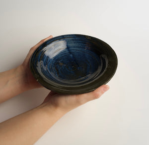 Indigo Blue Ceramic Bowl - image