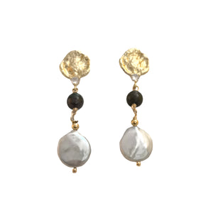 Coin pearl earrings 9 - image