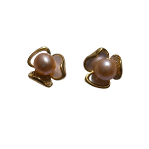 FLOWER PEARL 411 EARRINGS - image