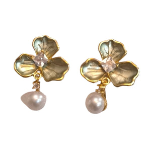 FLOWER Tri Earrings 14 - image