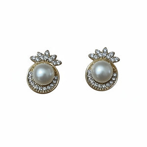FRESHWATER PEARL EARRINGS A027 - image