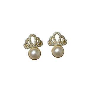 FRESHWATER Pearl Earrings A006 - image