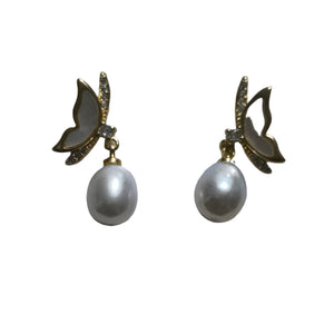 FRESHWATER pearl Butterfly 407 - image