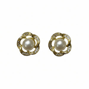 FRESHWAtER PEARL EARRINGS A016 - image