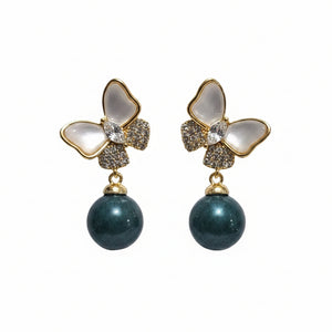 Jade earrings 1005 - image